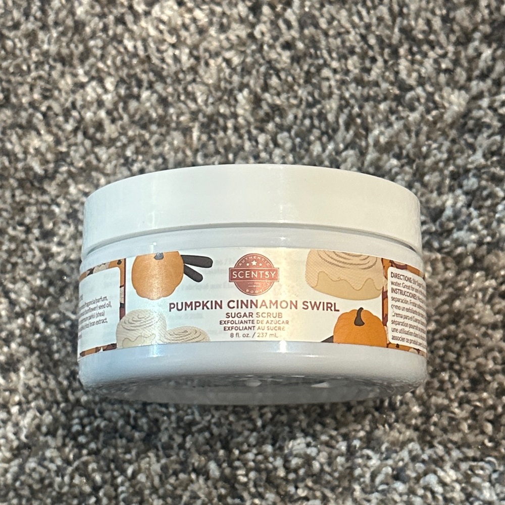 Scentsy Pumpkin Cinnamon Swirl Exfoliating Sugar Scrub